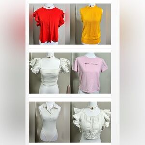 🌟🌟🌟ZARA Tops Bundle – 7 Pieces for $55 (Sizes S & M) 🌟🌟🌟